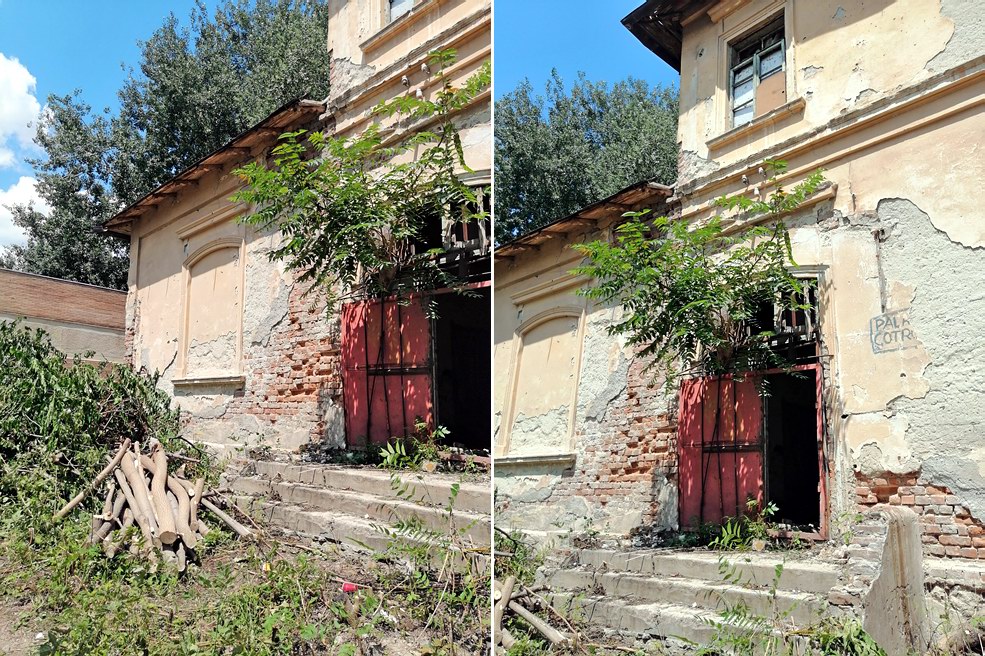 vechea școală catolică din spatele bisericii (2020)